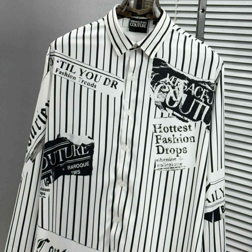 Versace White Premium Cotton Shirt-3