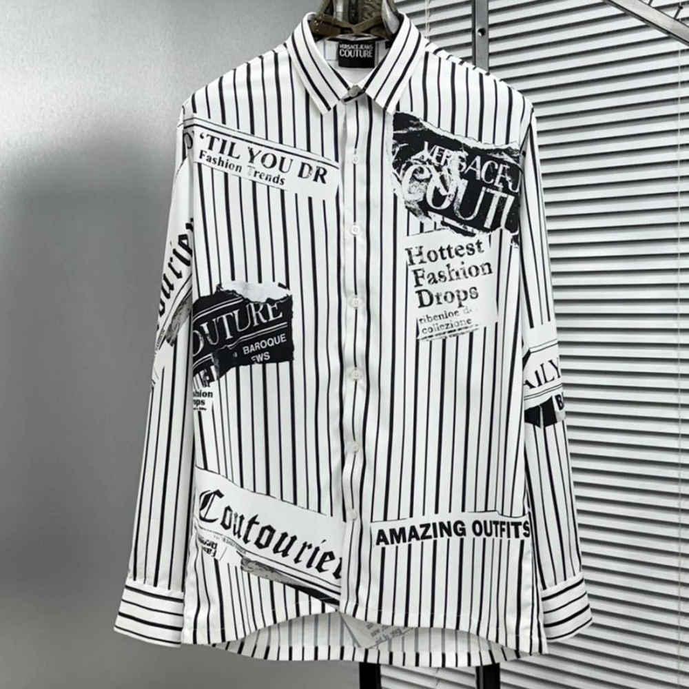 Versace White Premium Cotton Shirt-1