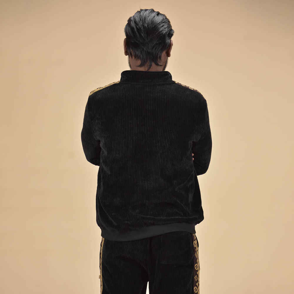 Louis Vuitton Monogram Black Premium Tracksuit-5