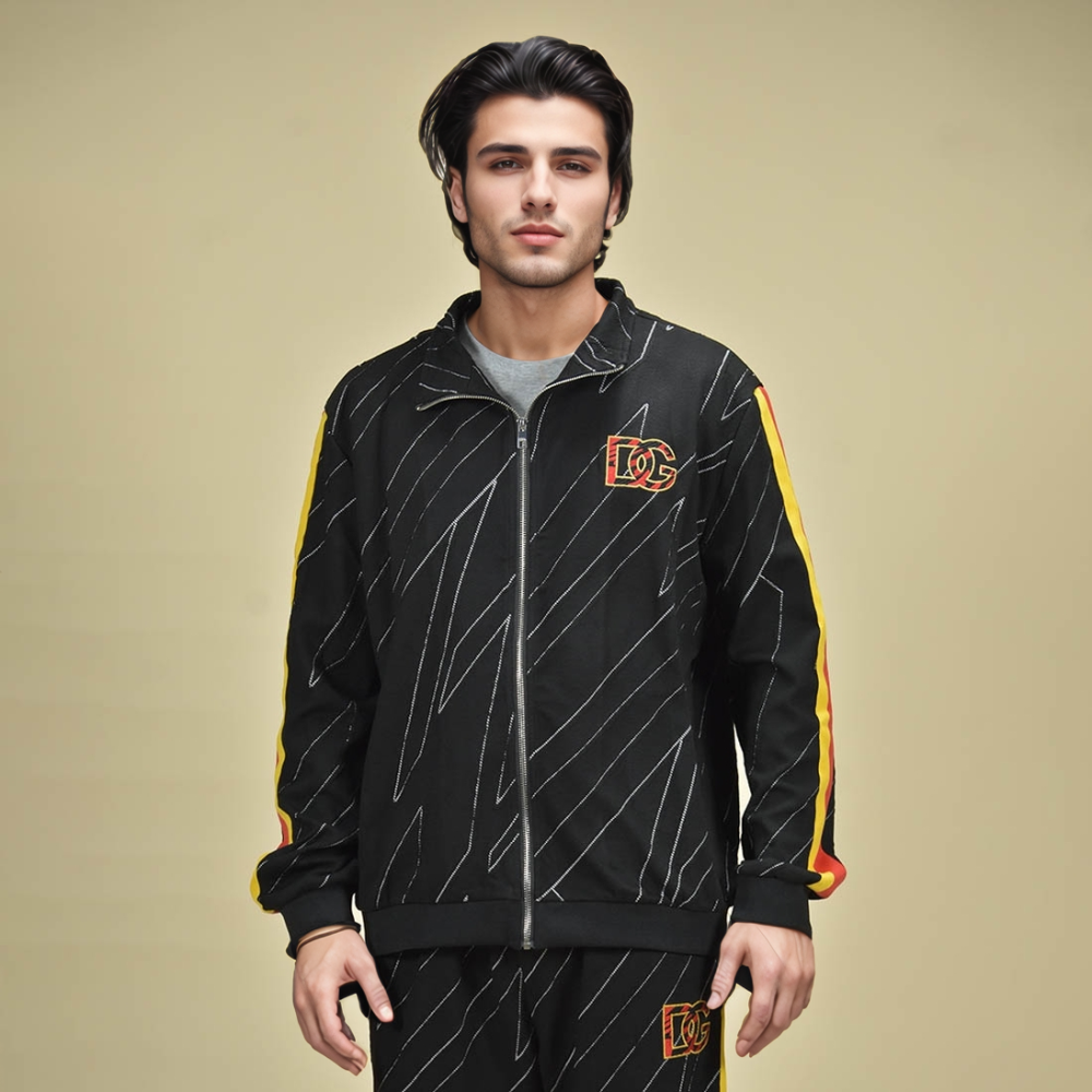 Dolce & Gabbana Black Premium Quality Track Set-6