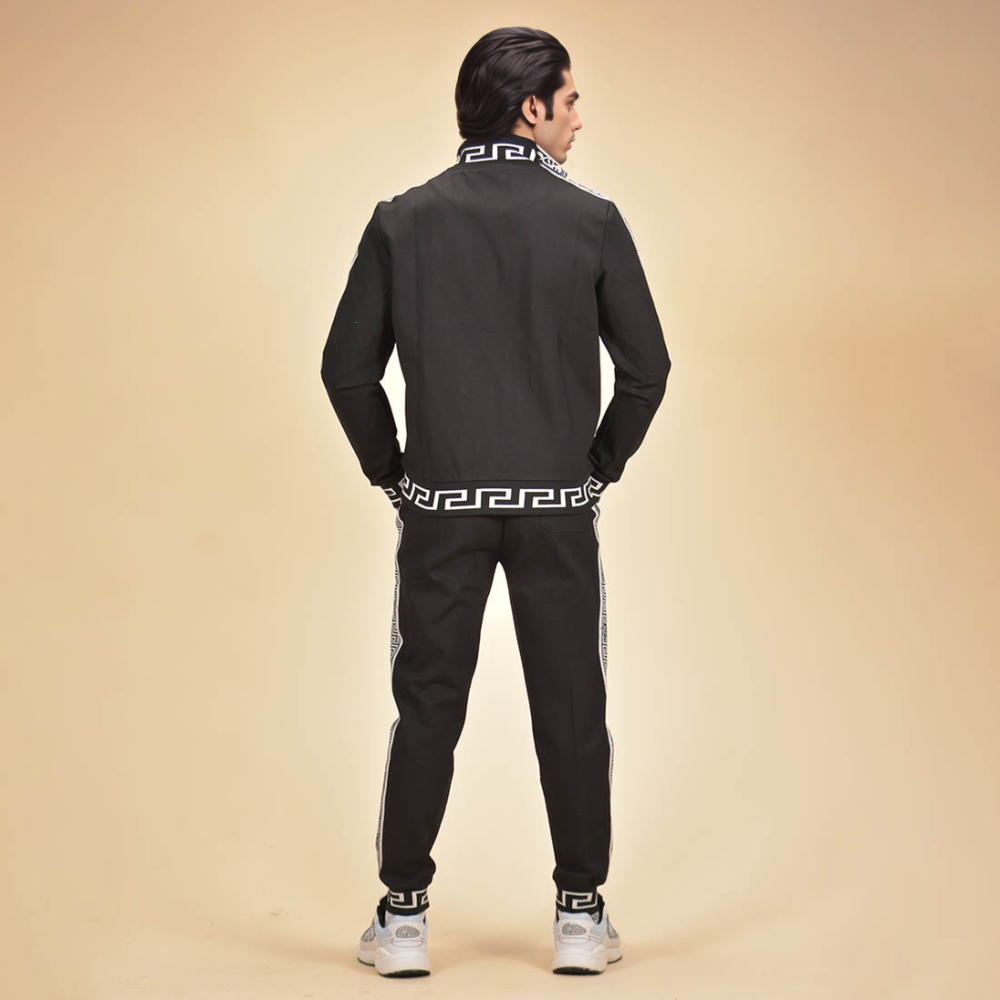 Versace Black Premium Quality Track Set-1