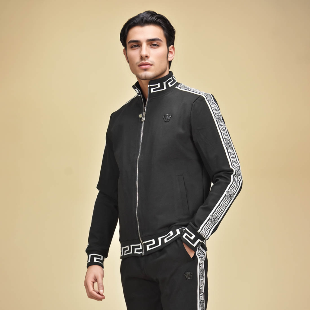 Versace Black Premium Quality Track Set-3