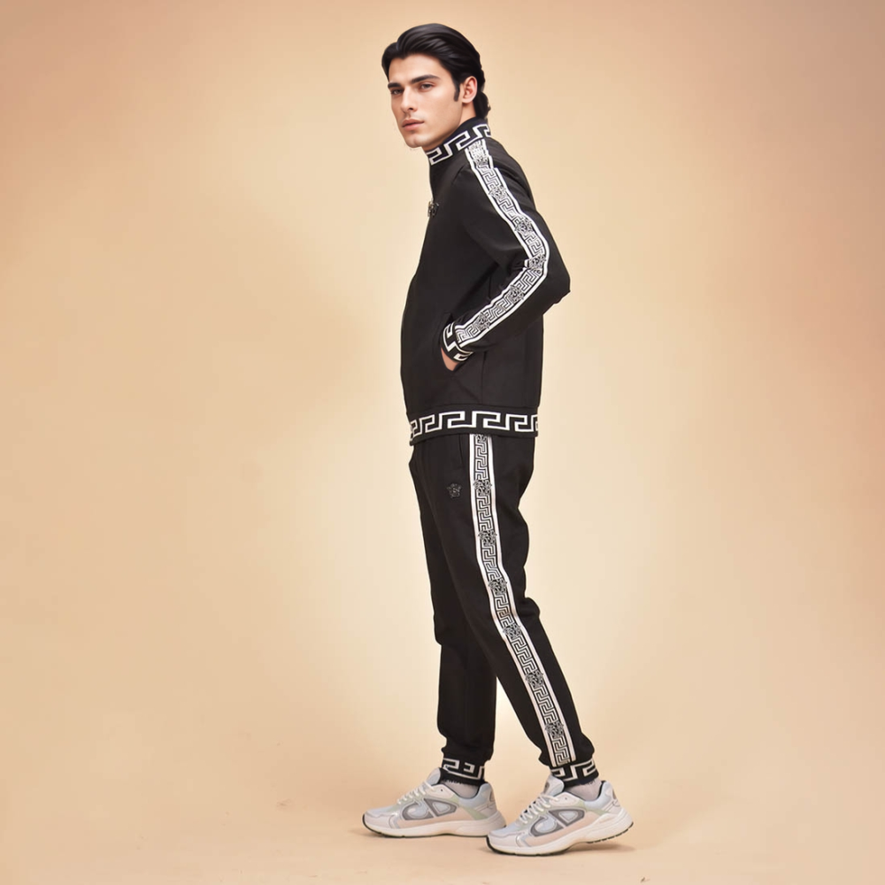 Versace Black Premium Quality Track Set-2