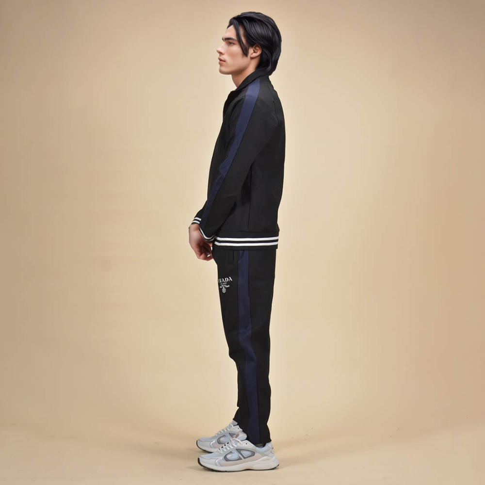 Prada Black Premium Quality Tracksuit-2