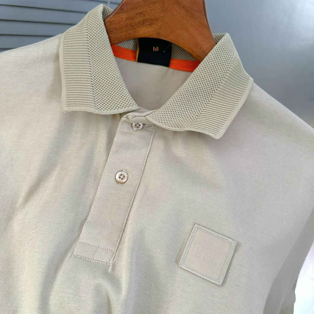 Hugo Boss Cream Premium Quality T-shirt-2