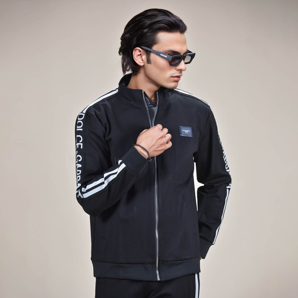 Dolce & Gabbana Black Premium Quality Tracksuit-6