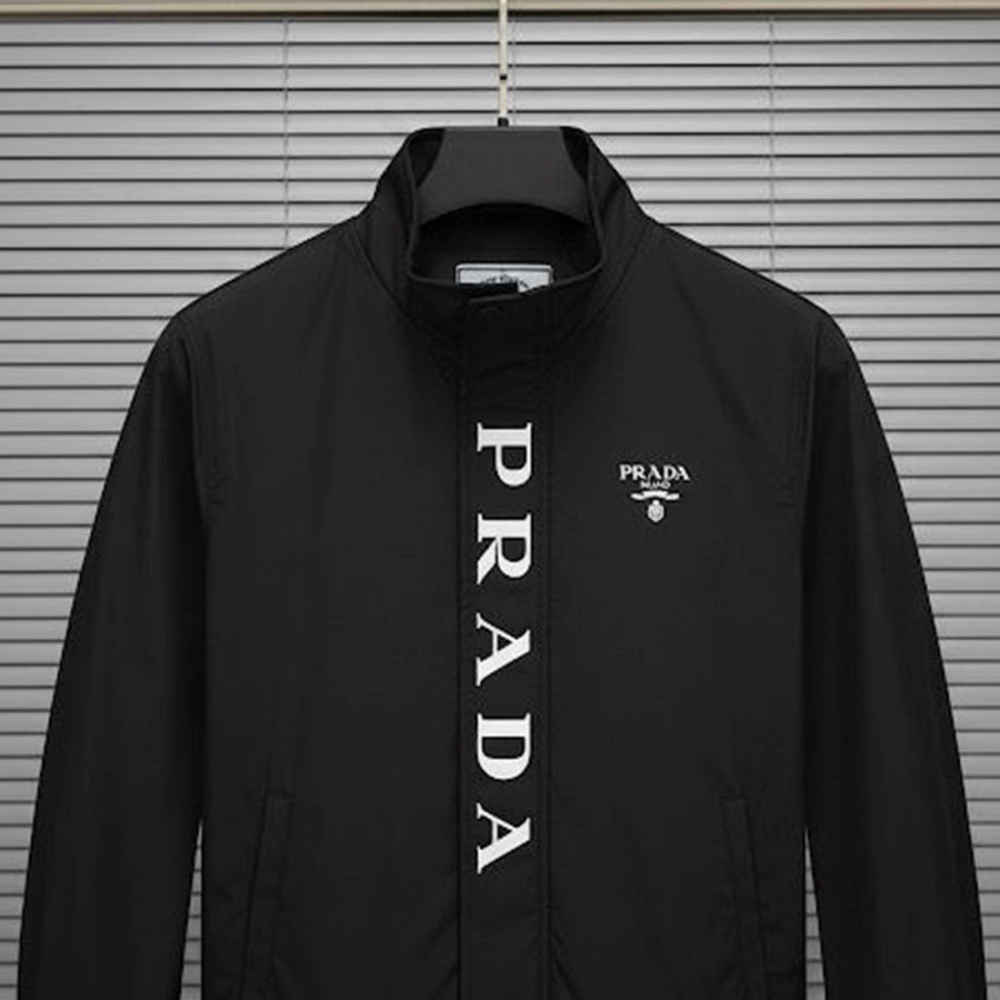 Prada Black Premium Quality Puffer Zipper-thumb-3
