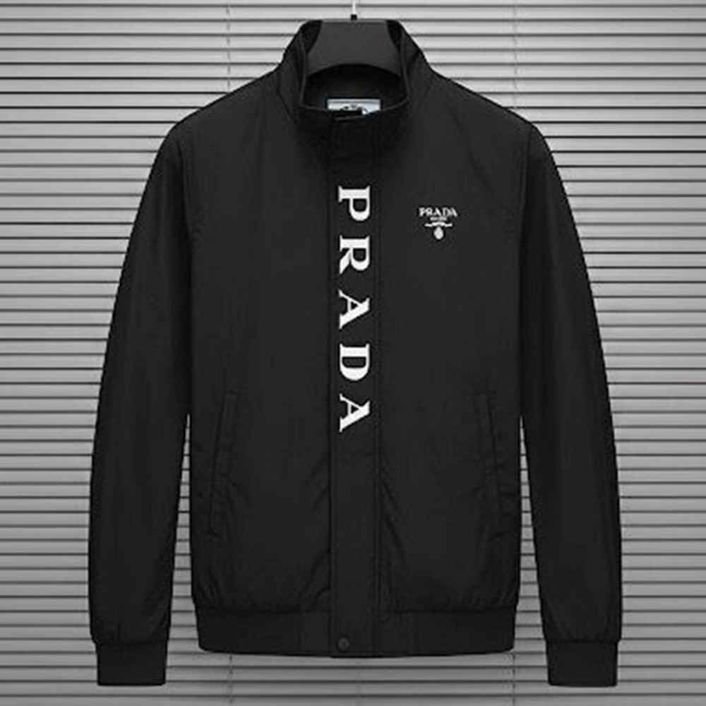 Prada Black Premium Quality Puffer Zipper-thumb-2