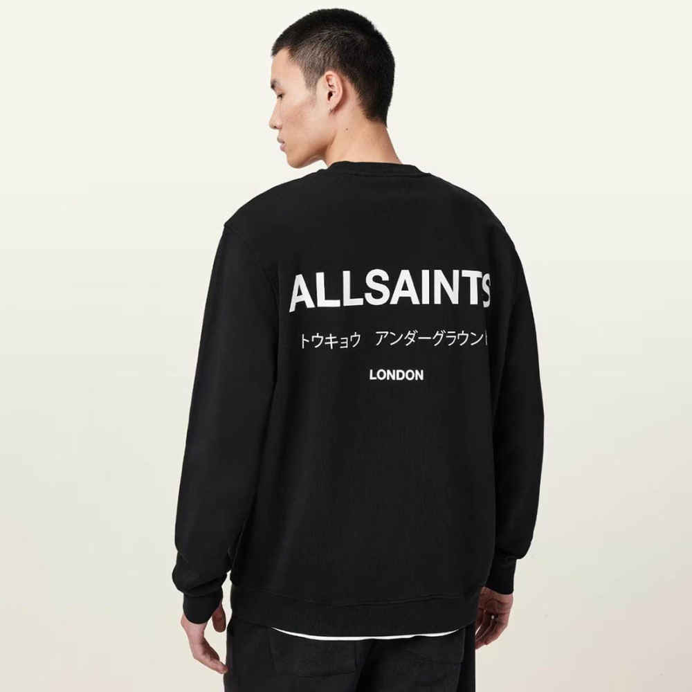All Saint Black Premium Quality Sweatshirt-thumb-1