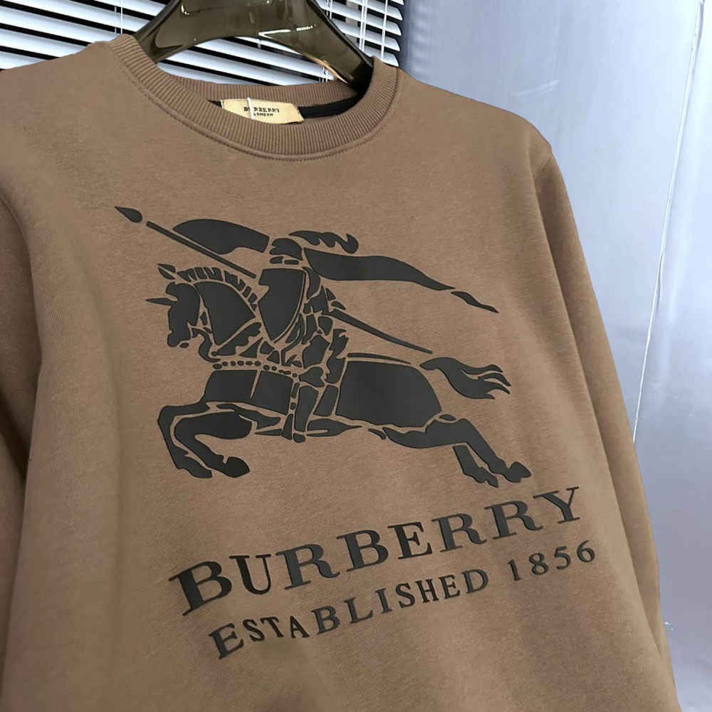 Burberry Brown Premium Quality Sweatshirt-thumb-3