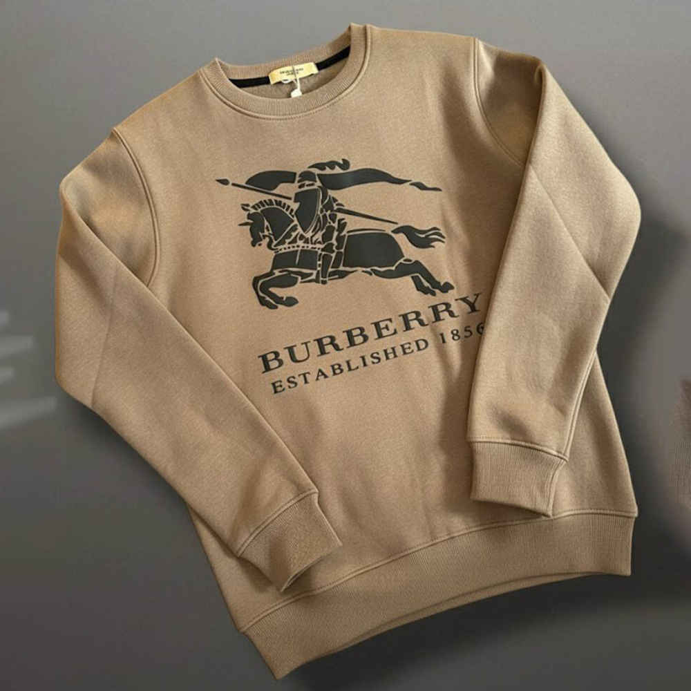 Burberry Brown Premium Quality Sweatshirt-thumb-2
