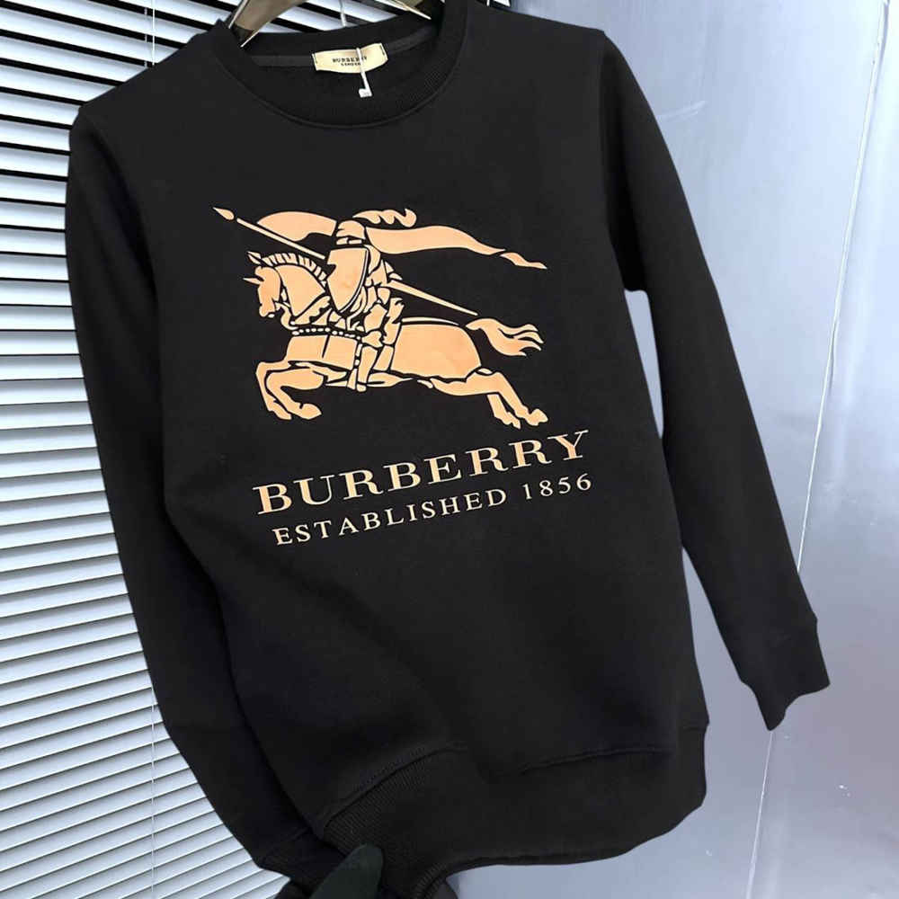 Burberry Black Premium Quality Sweatshirt-1