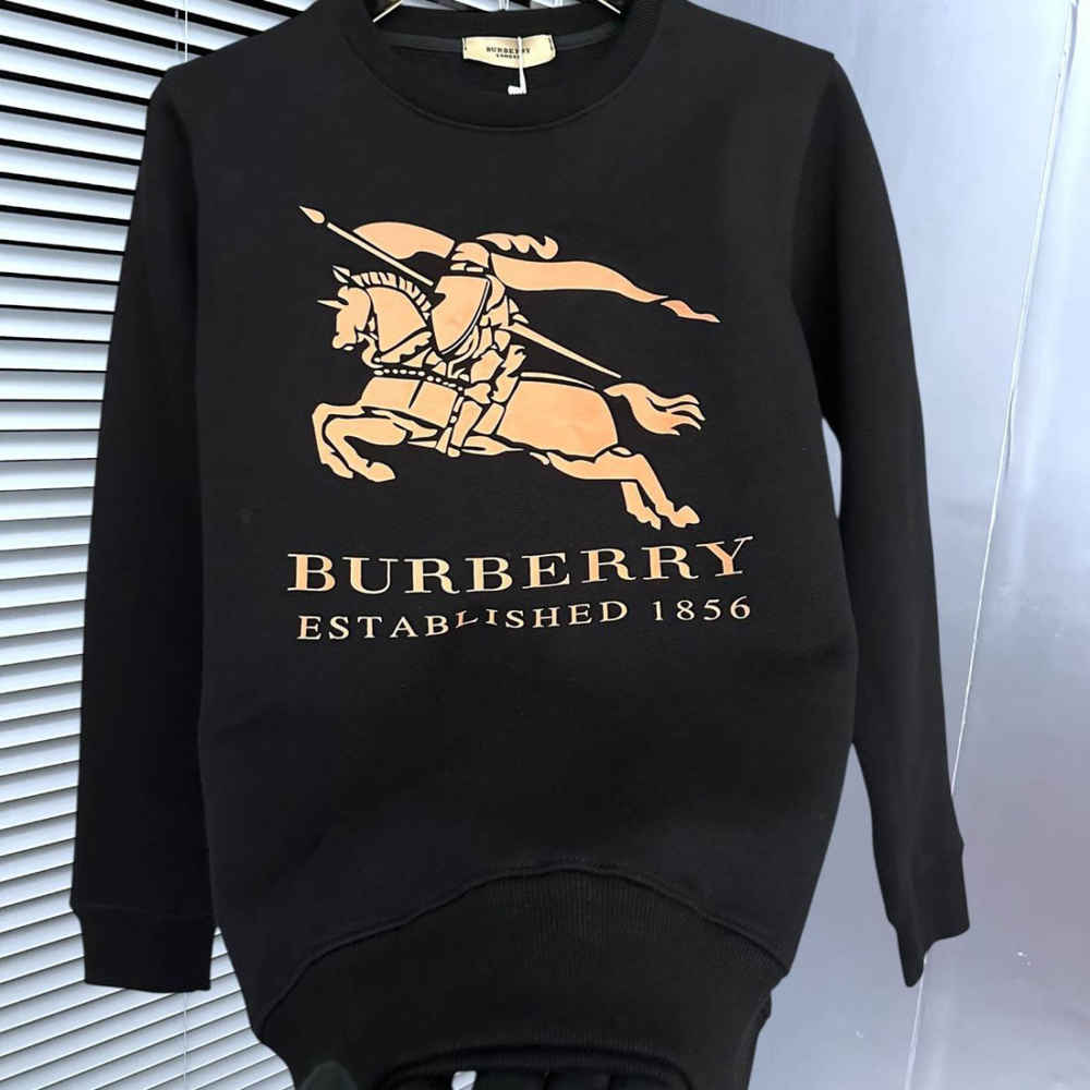 Burberry Black Premium Quality Sweatshirt-2