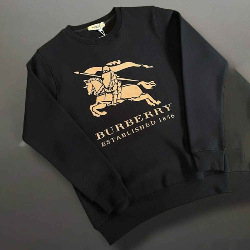 Burberry Black Premium Quality Sweatshirt-3