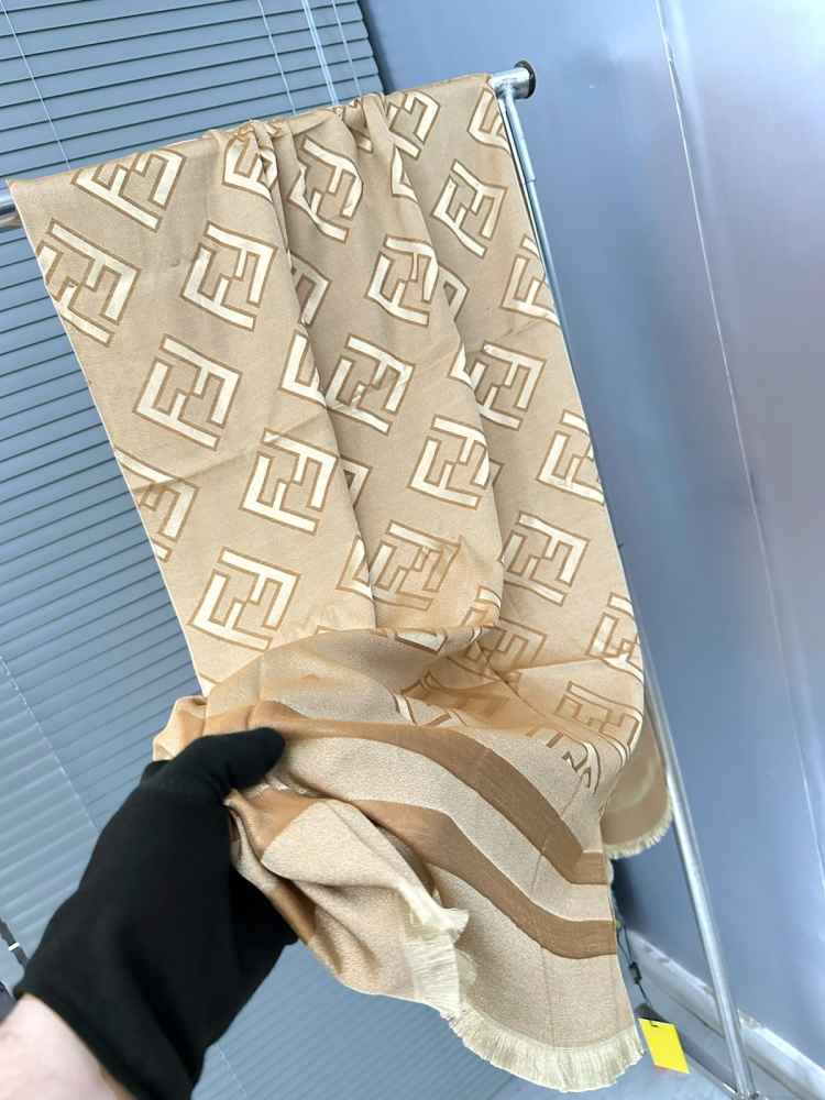 Fendi Beige Premium Quality Stole-thumb-0