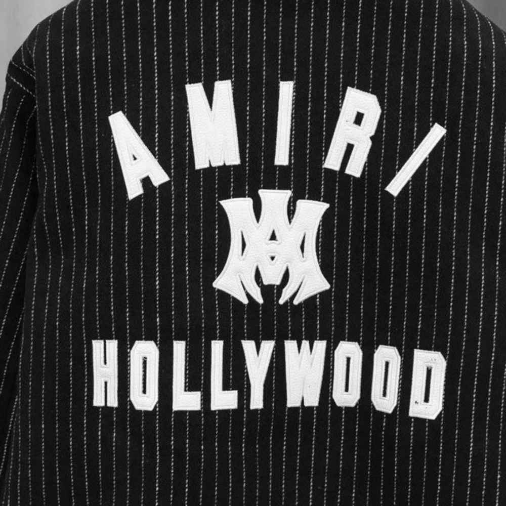 Amiri Embroidered logo Black Premium Quality Zipper-thumb-5