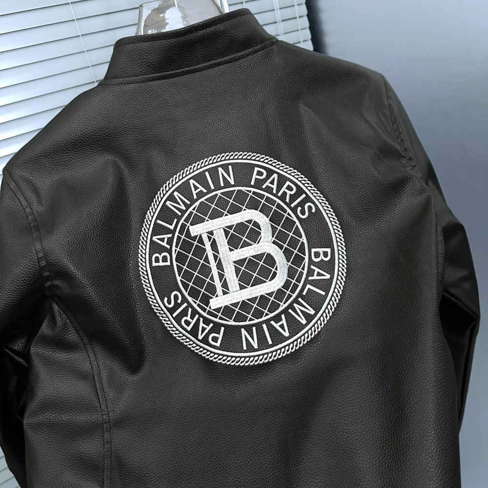 Balmain Black Premium Quality Jacket-thumb-4