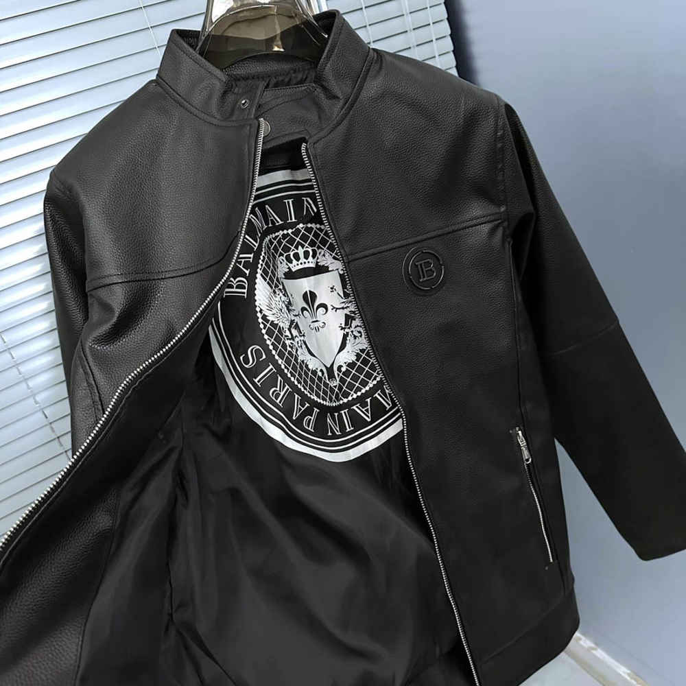 Balmain Black Premium Quality Jacket-thumb-7