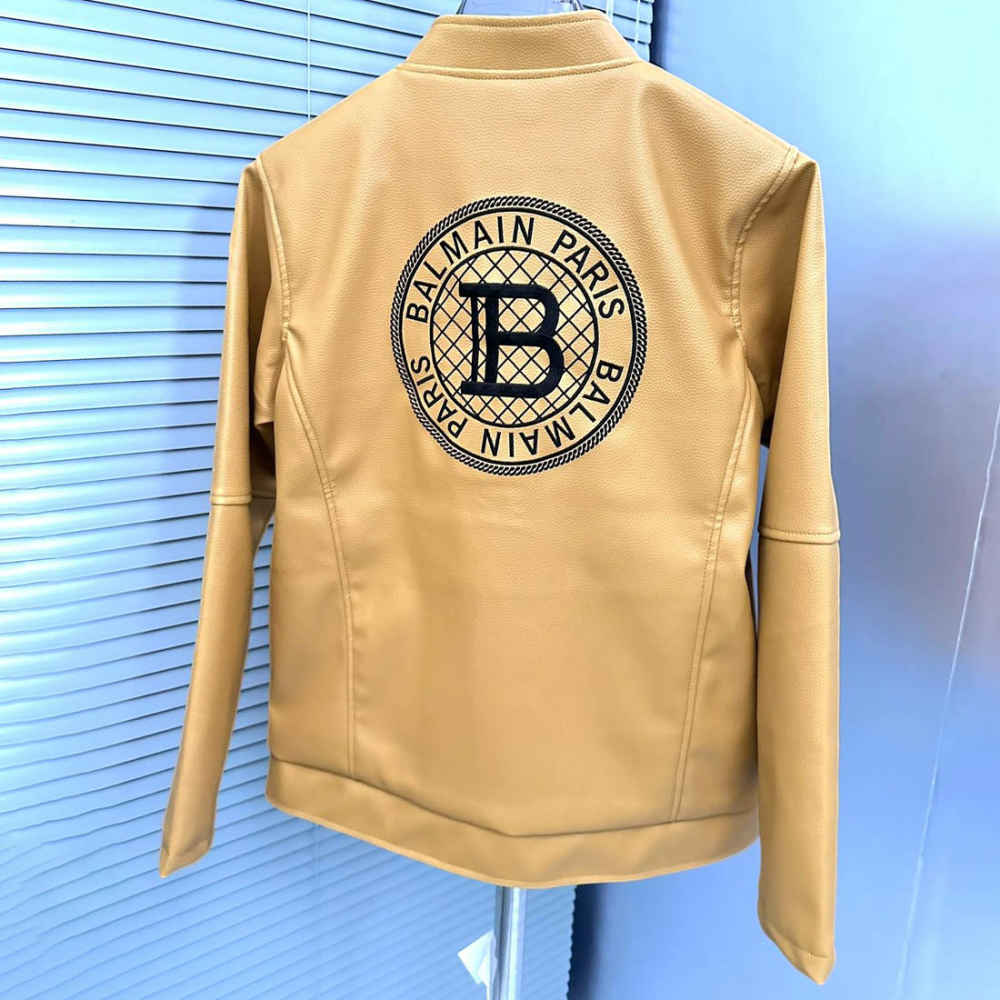 Balmain Brown Premium Quality Jacket-thumb-2