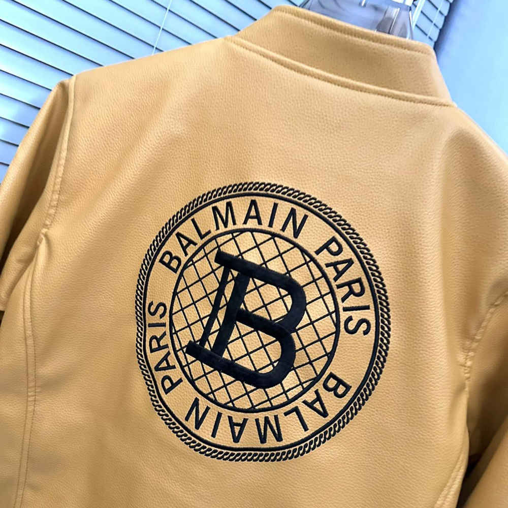 Balmain Brown Premium Quality Jacket-thumb-4