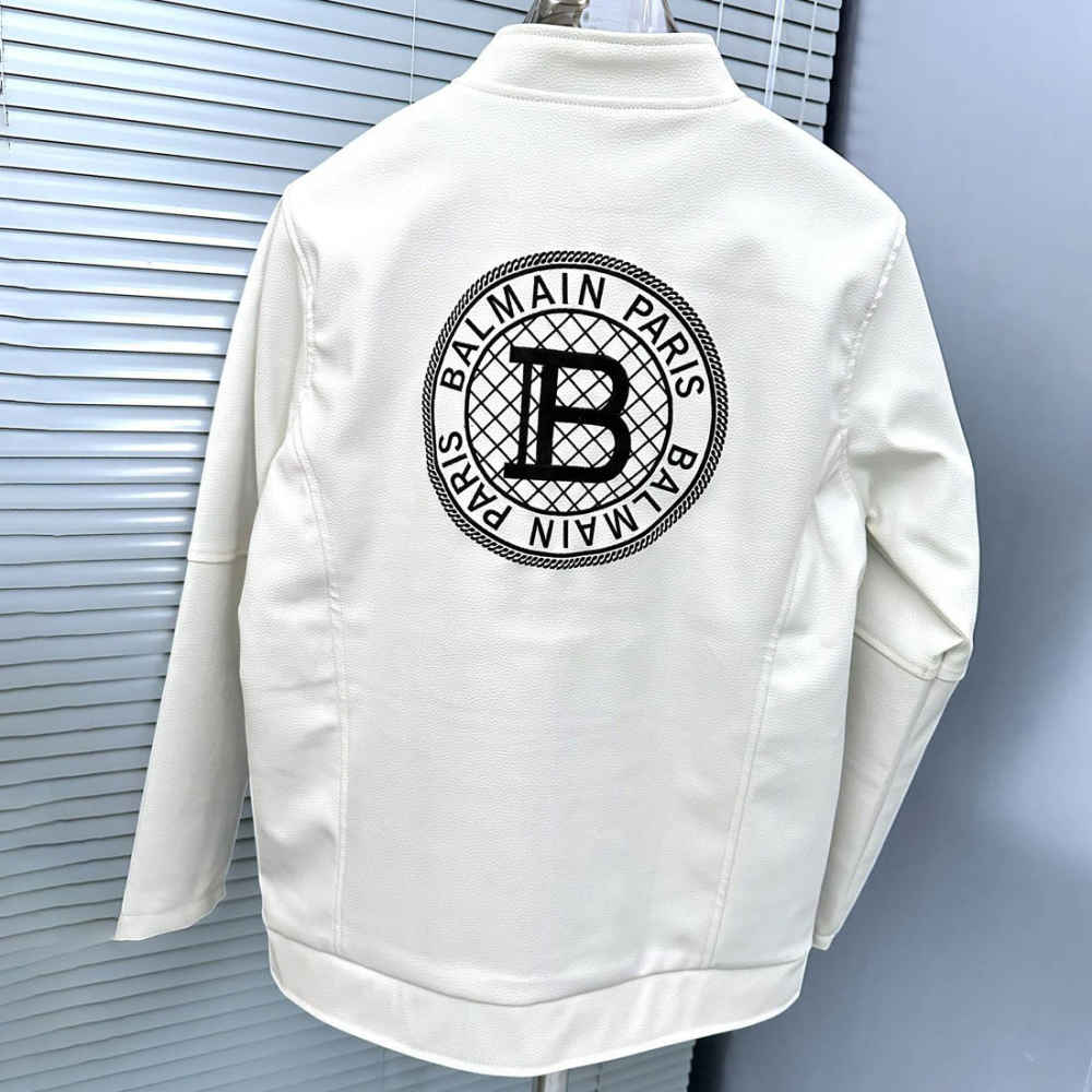 Balmain White Premium Quality Jacket-thumb-4