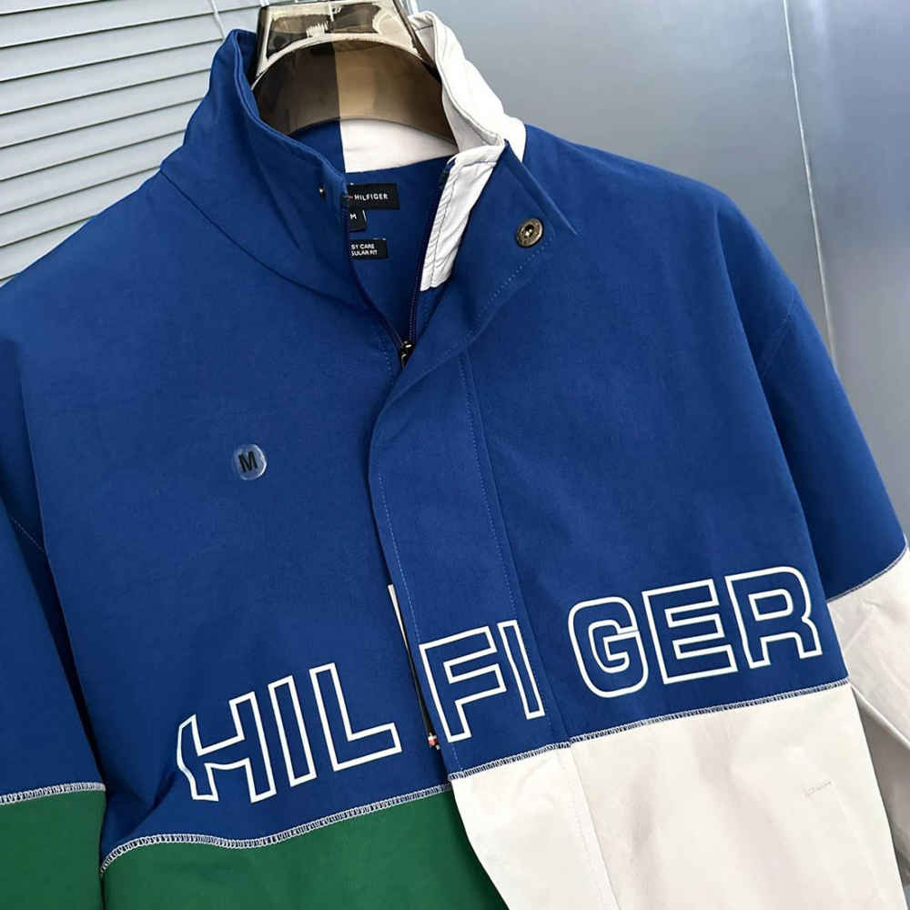 Tommy Hilfiger Blue Premium Quality Jacket-4