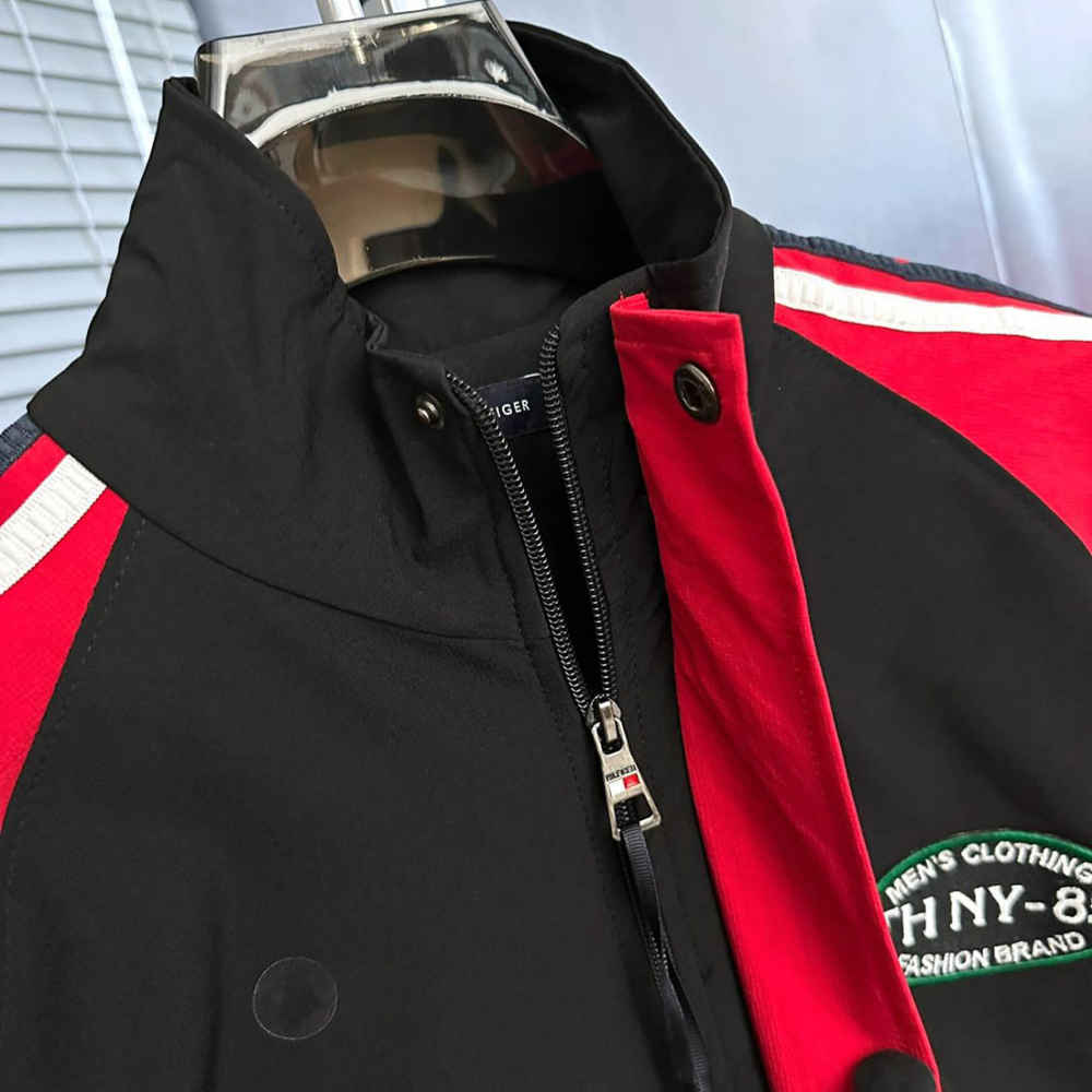 Tommy Hilfiger Black Premium Quality Jacket-5