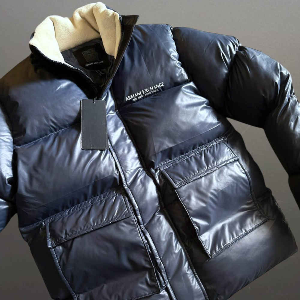 Armani Exchange Blue Authentic Jacket-2