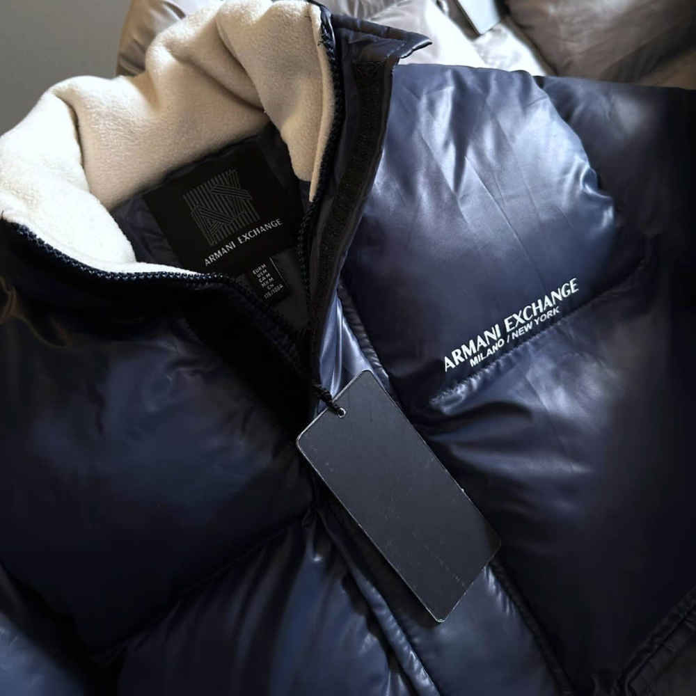 Armani Exchange Blue Authentic Jacket-4