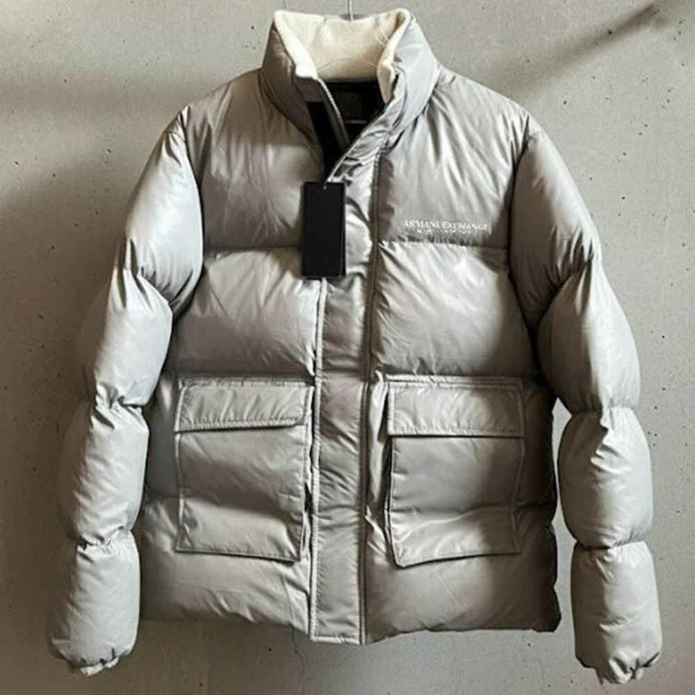 Armani Exchange Grey Authentic Jacket-1