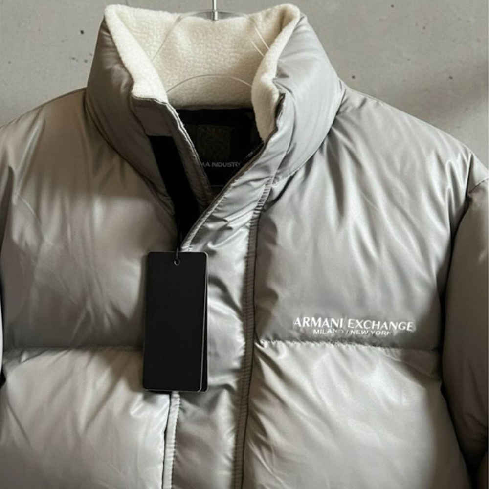 Armani Exchange Grey Authentic Jacket-2