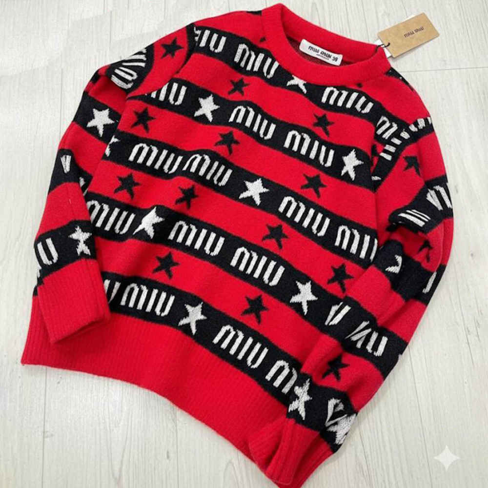Miu Miu Red Premium Quality Sweater-thumb-2