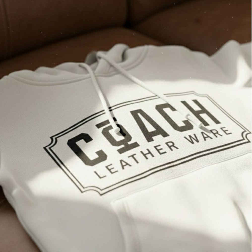 Coach White Premium Quality Hoodie-2
