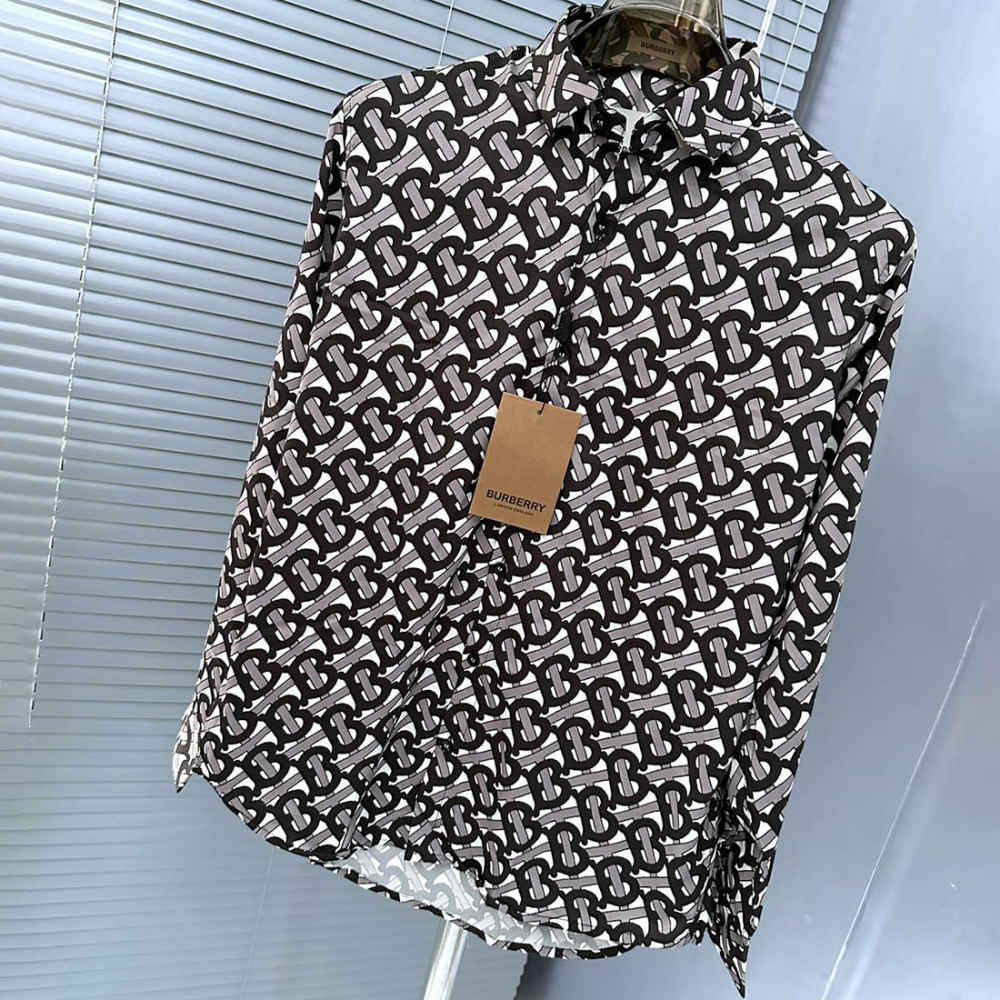 Burberry Black Premium Quality Shirt-1