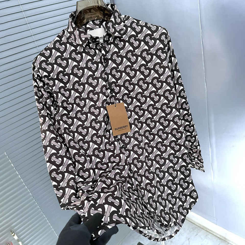 Burberry Black Premium Quality Shirt-3