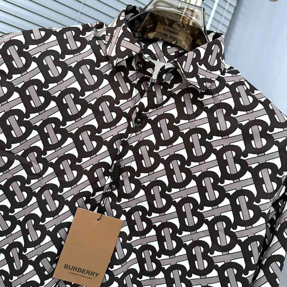 Burberry Black Premium Quality Shirt-2