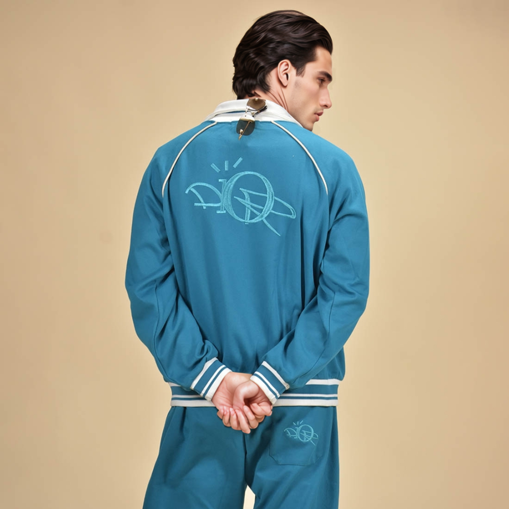 Dior Blue and White Premium Quality Track Set-5