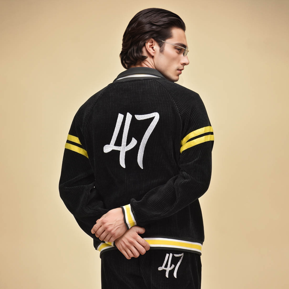 Dior Black and Yellow Premium Quality Tracksuit-thumb-6