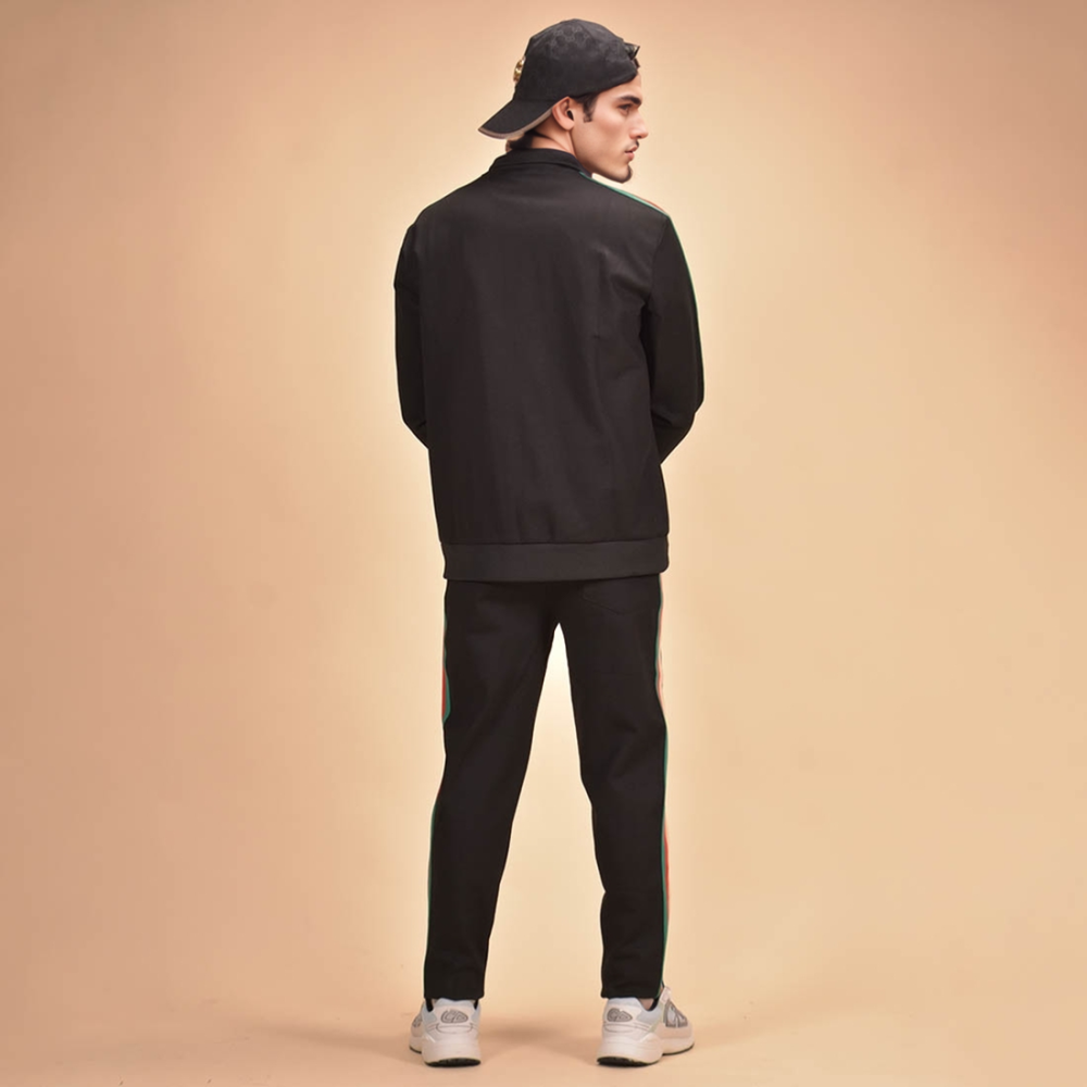 The North Face x Gucci Black Premium Luxury Tracksuit-2