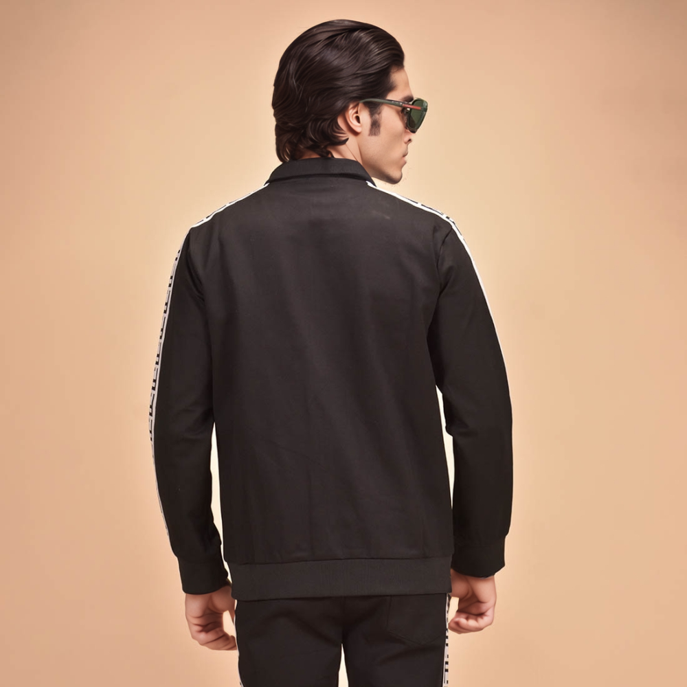 Fendi Embroidered logo Black Premium Luxury Tracksuit-thumb-6