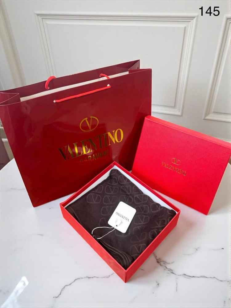 Valentino Dark Brown Premium Quality Woollen Stole-thumb-1