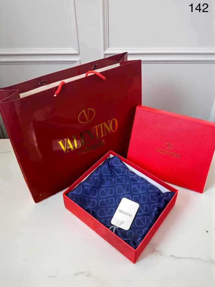 Valentino Blue Premium Quality Woollen Stole-thumb-1