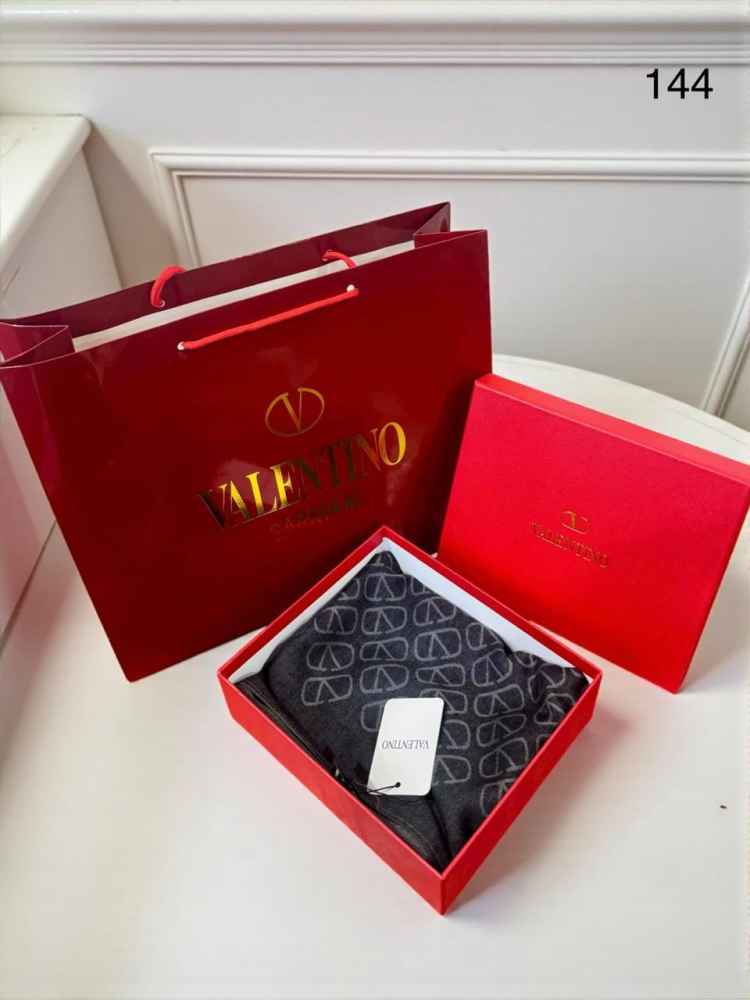 Valentino Grey Premium Quality Woollen Stole-thumb-1