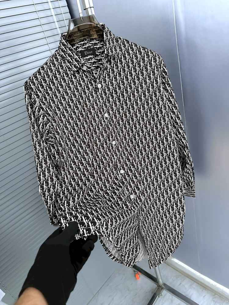 Dior Black Premium Quality Shirt-1