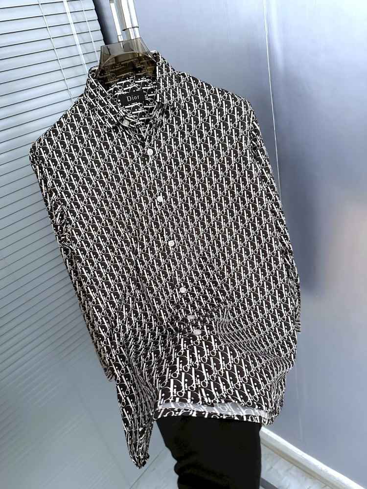 Dior Black Premium Quality Shirt-2