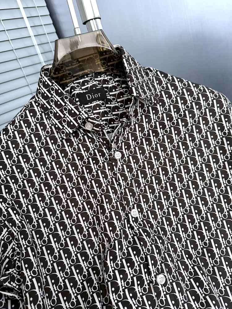 Dior Black Premium Quality Shirt-3