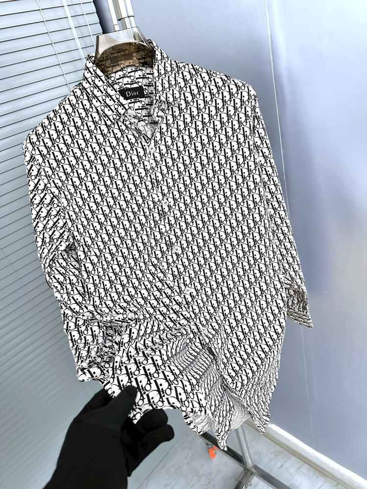 Dior White Premium Quality Shirt-thumb-1