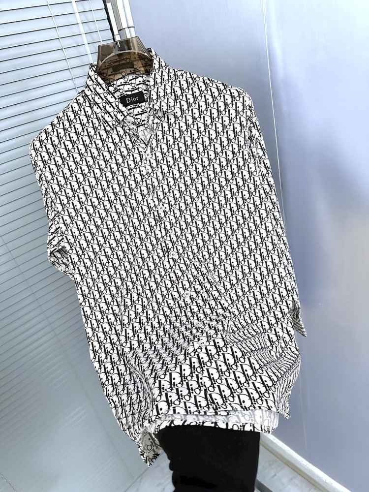 Dior White Premium Quality Shirt-thumb-3