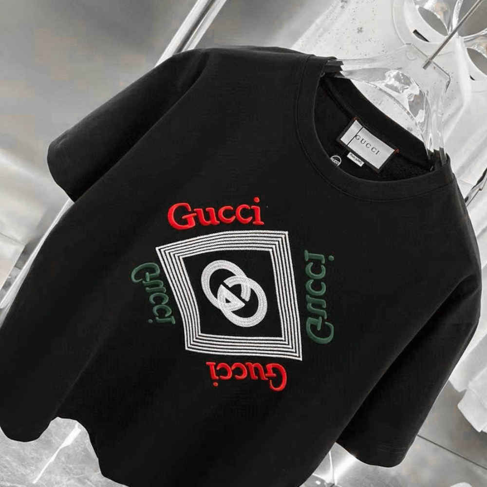 Gucci Black Premium Quality Polo T-shirt-2