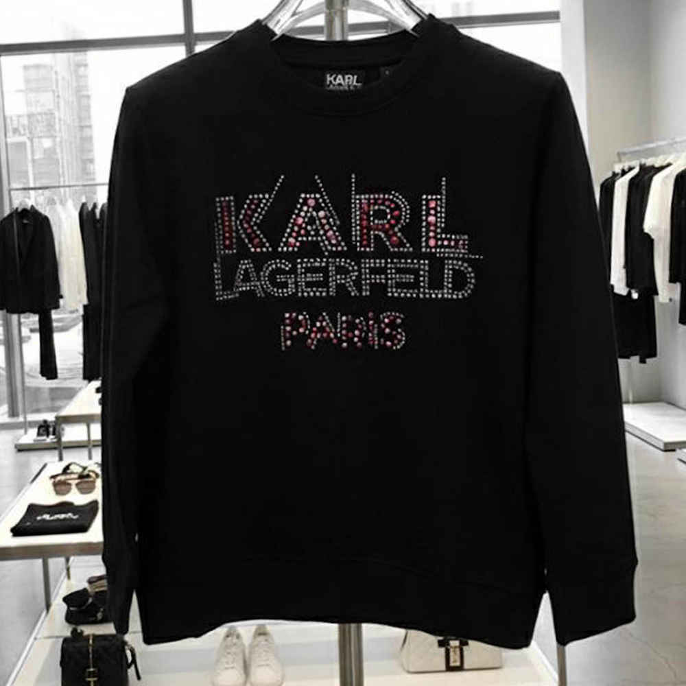 Karl Lagerfeld Black Premium Quality Sweatshirt-1